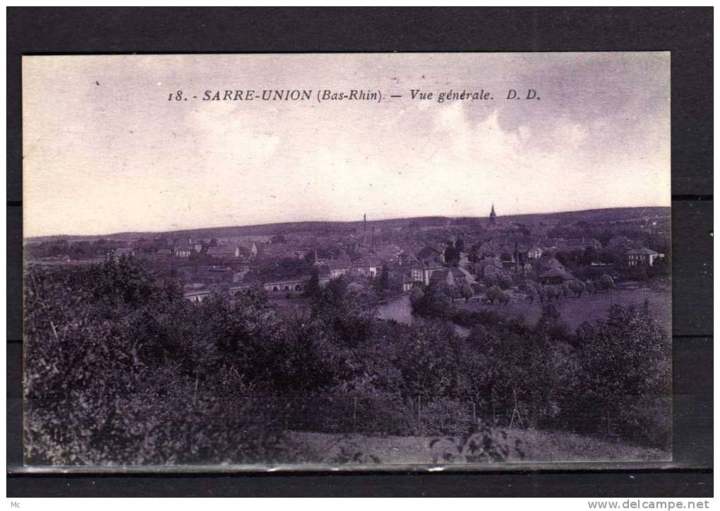 67 - Sarre-Union - Vue Générale D. D. - Sarre-Union