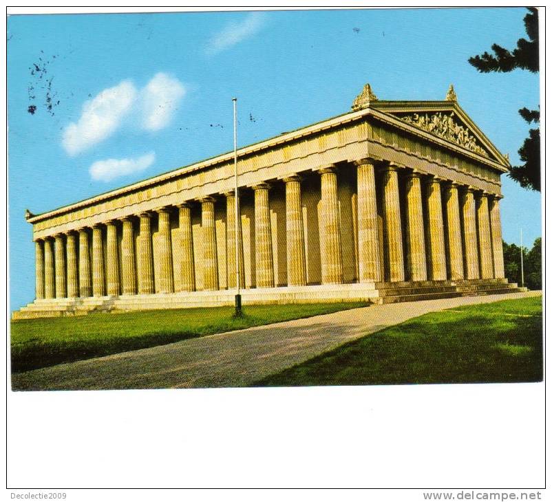 B68027 Germany Regensburg Walhalla Used Perfect Shape Back Scan At Request - Regensburg