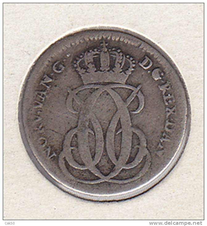 DANISH WEST INDIES - 12 Skilling 1740 Christian VI. Very Nice Coin. - Antillas