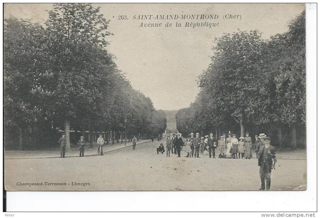 SAINT AMAND MONTROND - Avenue De La République - Saint-Amand-Montrond