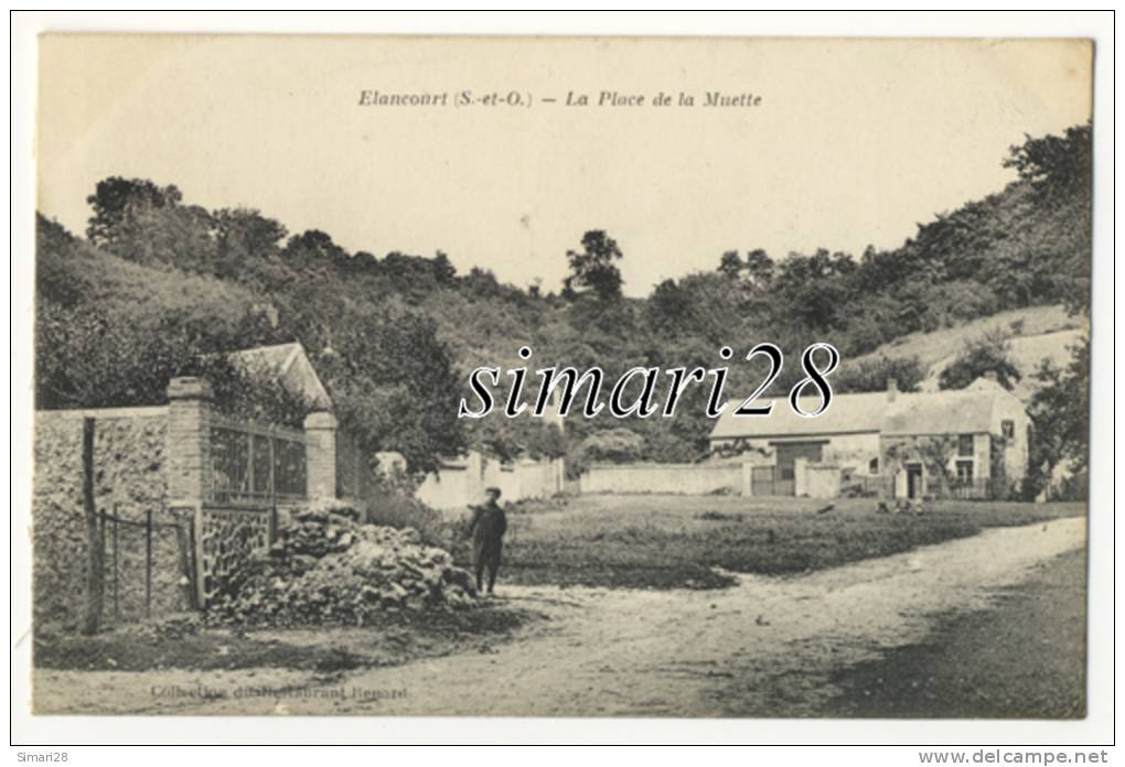 ELANCOURT - LA PLACE DE LA MUETTE - Elancourt