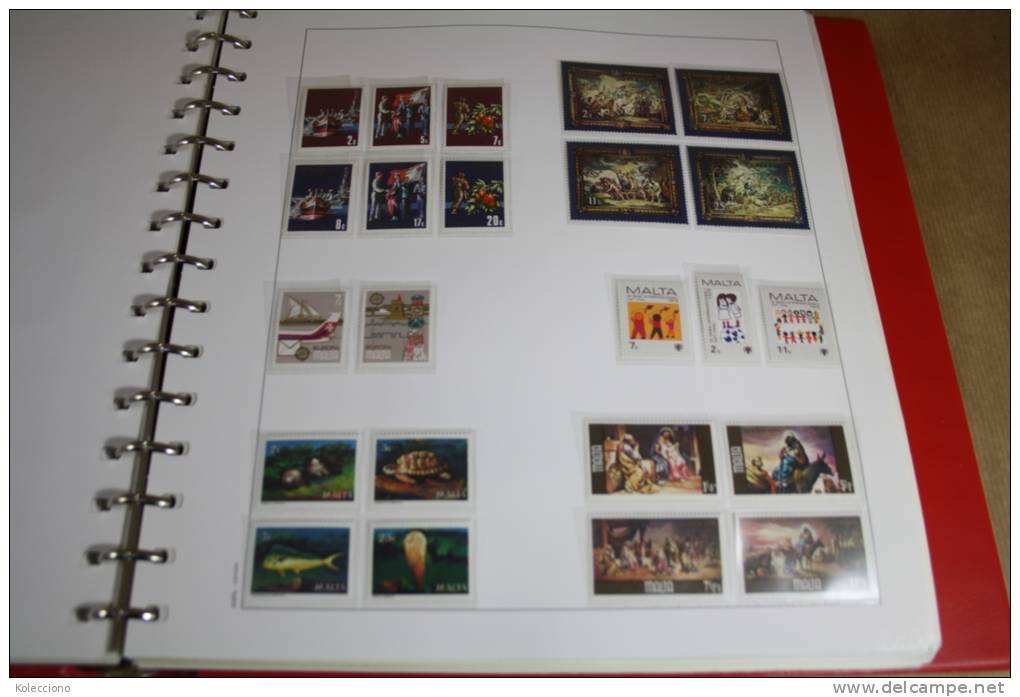 Malta Collection Mint Never Hinged 1949 to 1998 Catalogue Value Over 1400 Euros