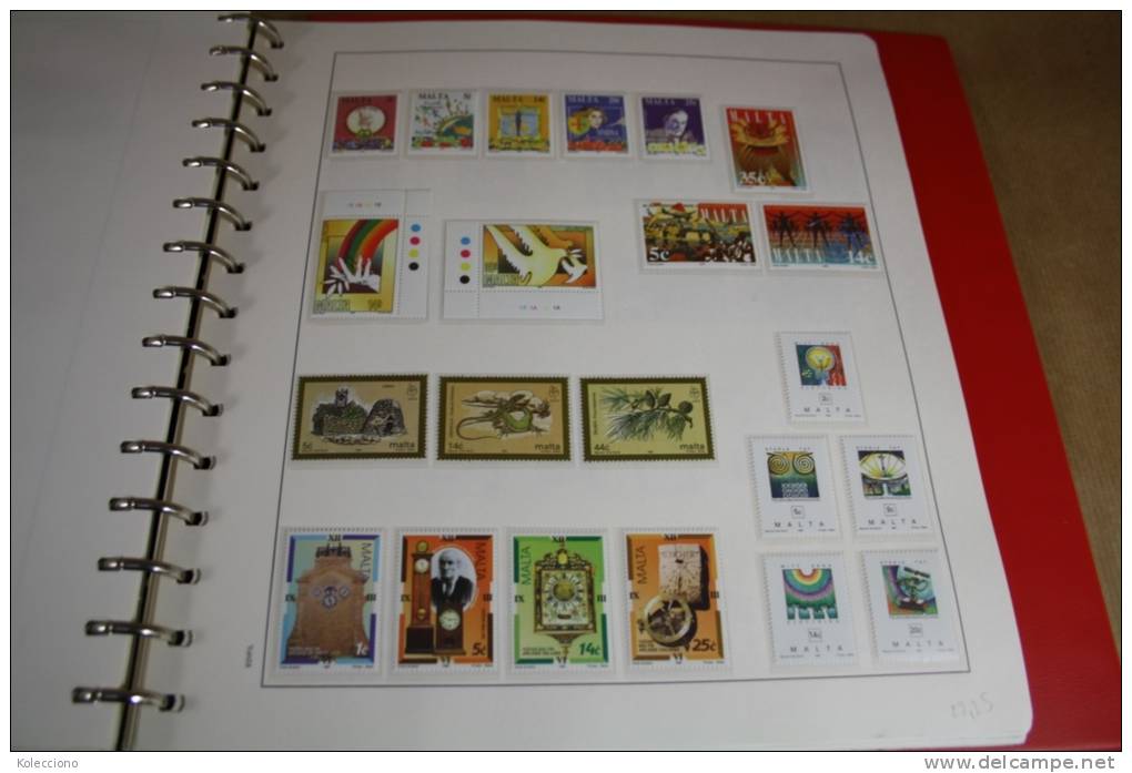 Malta Collection Mint Never Hinged 1949 to 1998 Catalogue Value Over 1400 Euros