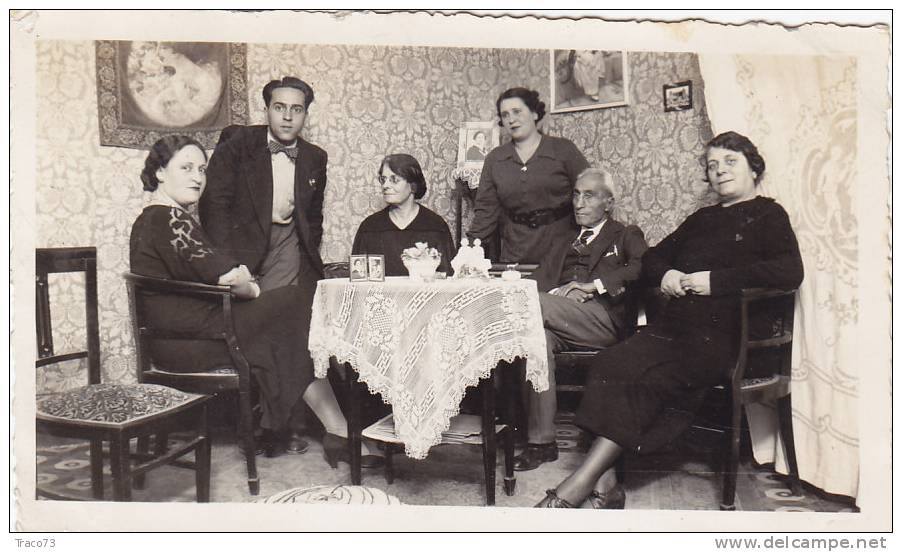 VALLELUNGA PRATAMENO (CL)  /   Foto Di Famiglia (anno 1925/35)_  Formato 7 X 11,5 - Luoghi