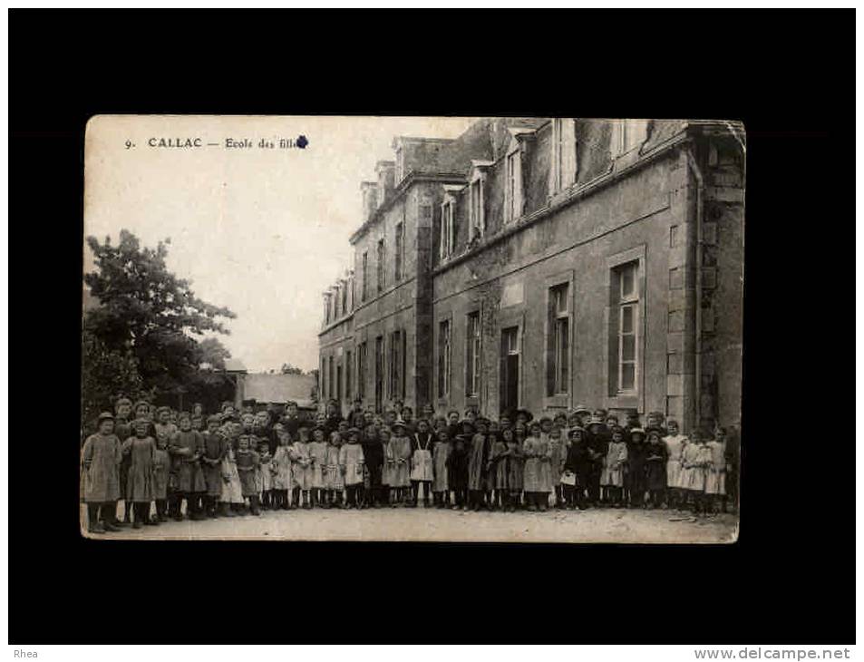 22 - CALLAC - Ecole Des Filles - 9 - Callac