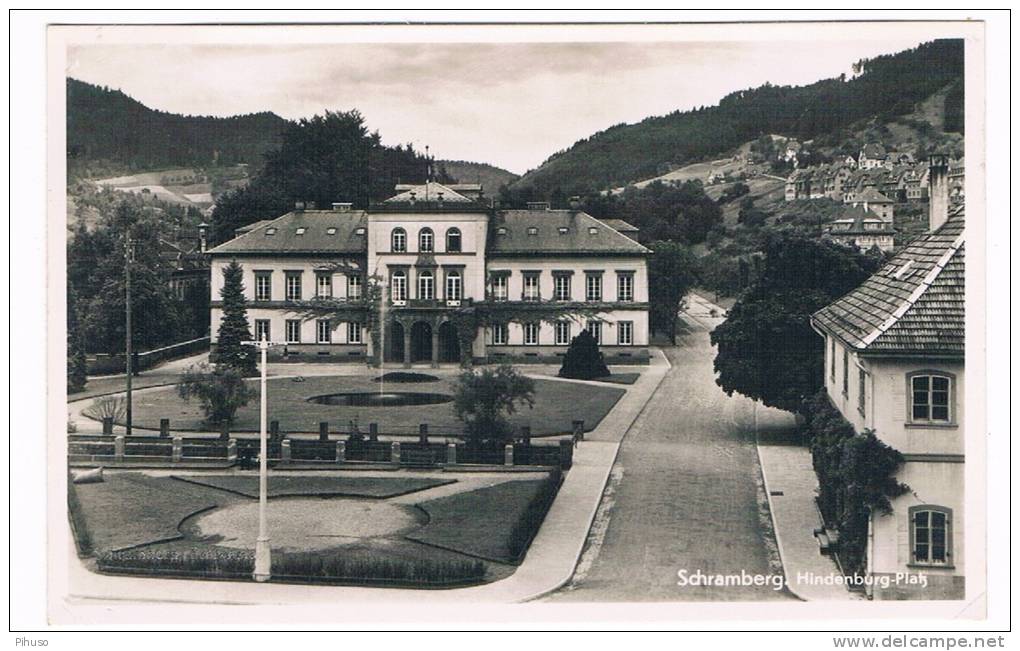 D2933       SCHRAMBERG : Hindenburg-platz - Schramberg