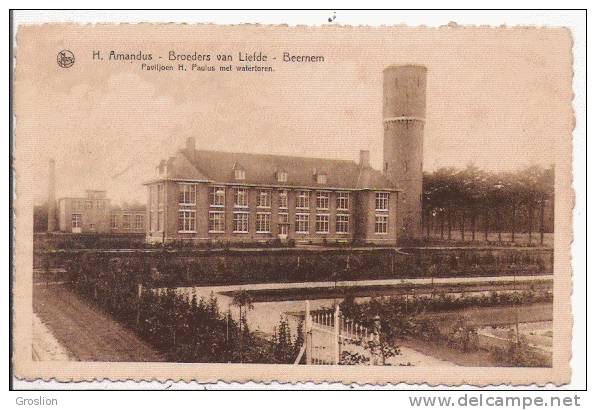 H AMANDUS BROEDERS VAN LIEFDE BEERNEM  PAVILJOEN H PAULUS MET WATERTOREN - Beernem