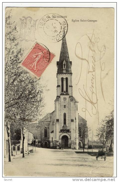 MUSSIDAN. - Eglise Saint-Georges - Mussidan