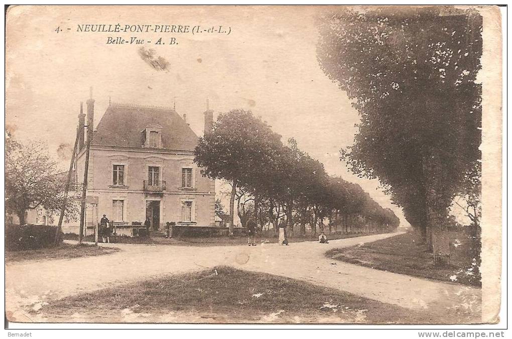 NEUILLE PONT PIERRE .. BELLE VUE - Neuillé-Pont-Pierre