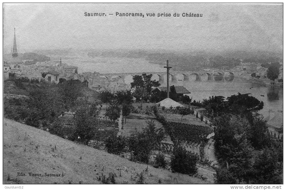Panorama, Vue Prise Du Chateau - Saumur
