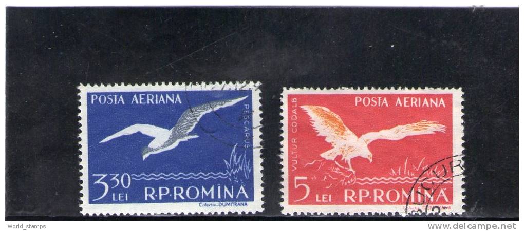 ROUMANIE 1957 ARIENNE O - Used Stamps