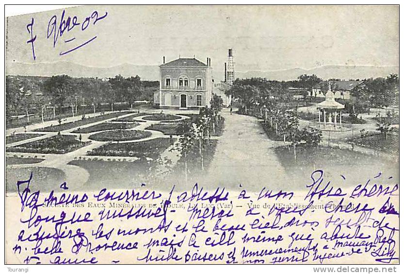 Var : Avr12 429 : Le Luc  -  Société Des Eaux Minérales De Pioule  -  Vue De L'Etablissement Thermal - Le Luc