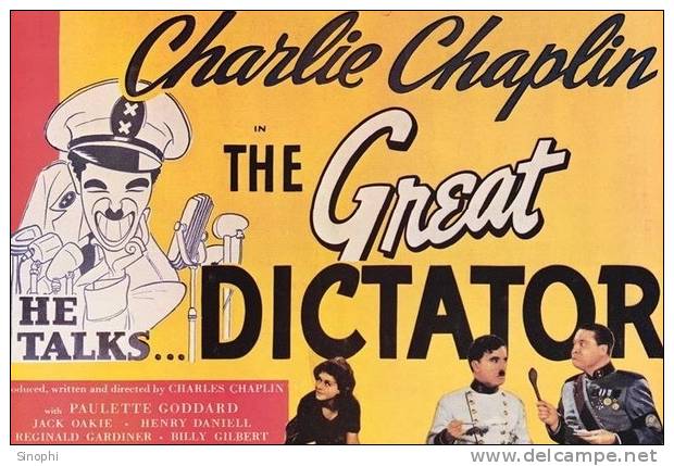 H-CC-61  ^  #  World-famous Humorous Movie Master Actor  , Charlie Chaplin ( Postal Stationery , Articles Postaux )) - Acteurs