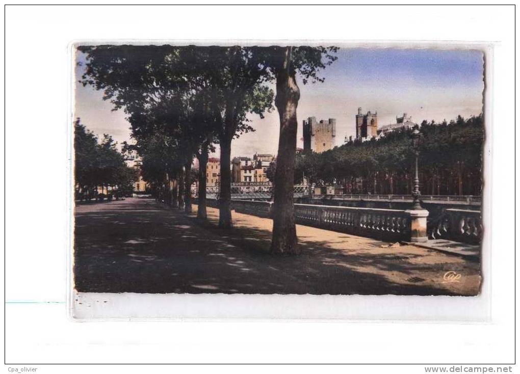 11 NARBONNE Cours Mirabeau, Ed CAP 1603, CPSM 9x14, 1962 - Narbonne