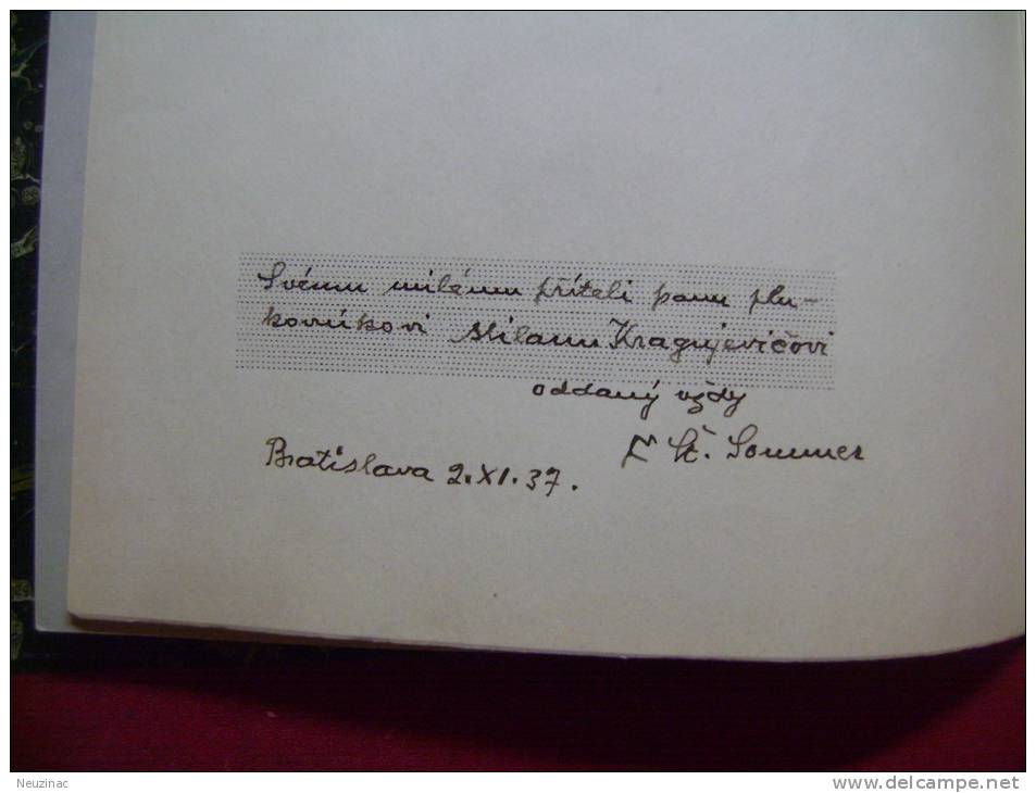 Slovakia-Czech Republic-T.G.Masaryk-autographs Writer-1934      (k-1) - Langues Slaves