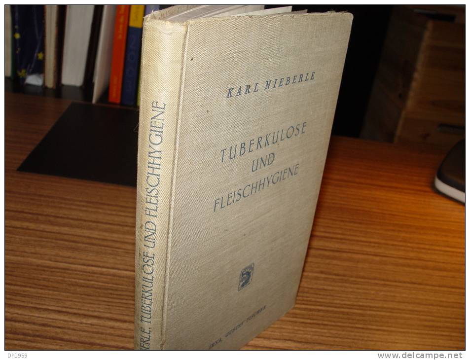 JENA 1938 TUBERKULOSE FLEISCH HYGIENE TIERHEILKUNDE TUBERCULOSE MALADIE VETERINAIRE ABATTOIR BOUCHERIE MICROSCOPE - Santé & Médecine