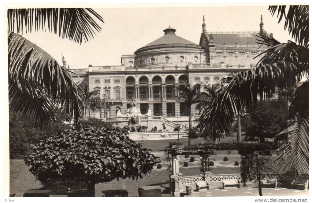 Sao Paulo Old Real Photo Theatro Municipal - São Paulo