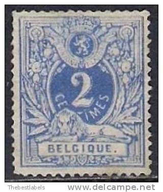 BELGIUM BELGIQUE 1869 Nº 27 - 1869-1888 León Acostado