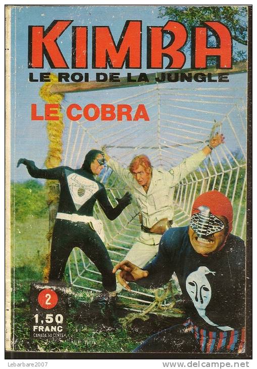 KIMBA  N" 2 - 1970  " LE COBRA " VITO FORNARI / RITA NISTIN - Cinema