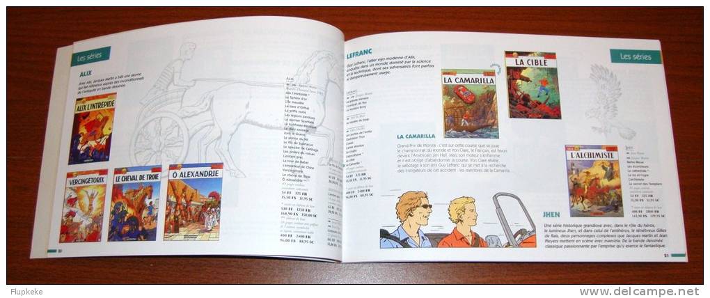 Catalogue Casterman Bandes Dessinées 1998 - Press Books