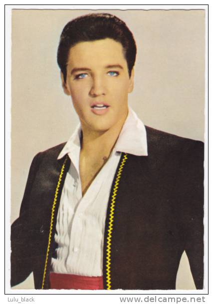 ELVIS PRESLEY - Orig. Vint. Postcard Germany - Great Condition - Musik Und Musikanten