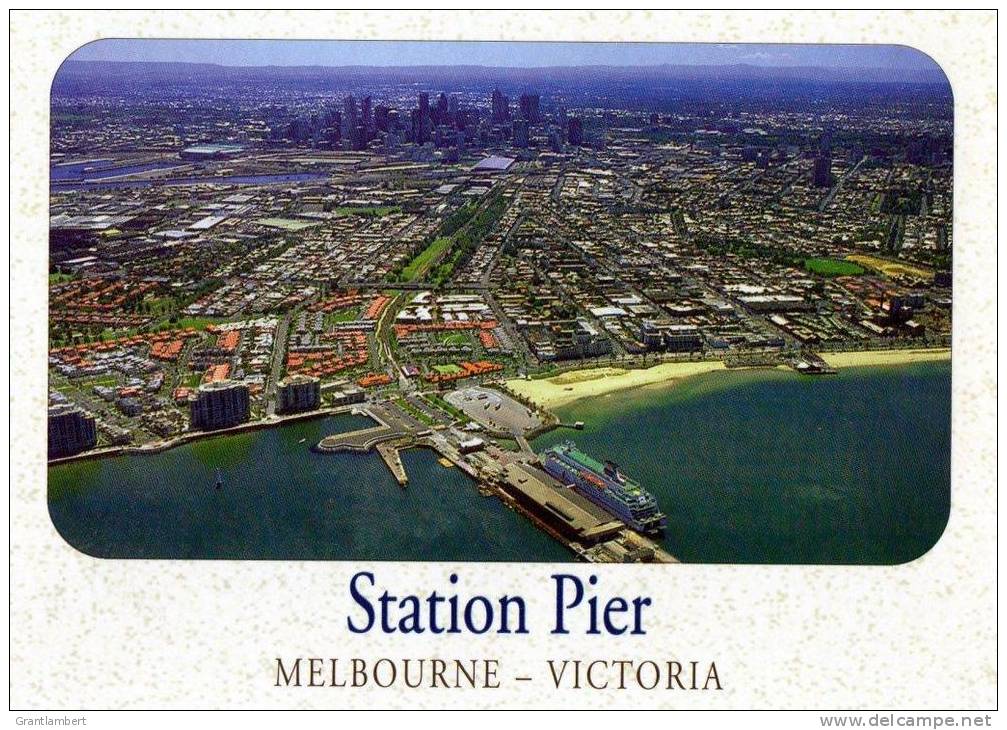 Station Pier, Melbourne - Bartel 818 Unused - Melbourne