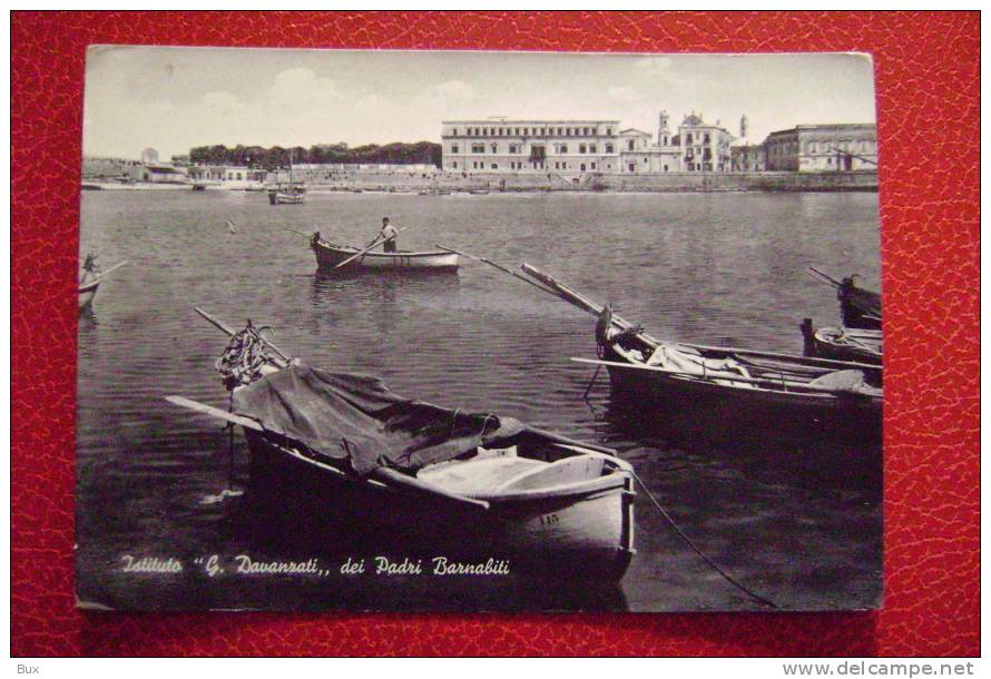 TRANI  ISTITUTO G. DAVANZATI  SCUOLE    PUGLIA  BARI    VIAGGIATA  COME DA FOTO BOLLO RIMOSSO - Trani