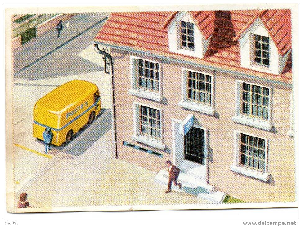 LA  POSTE  -image Chromo;(format :8 X 6 Cm ) - Altri & Non Classificati