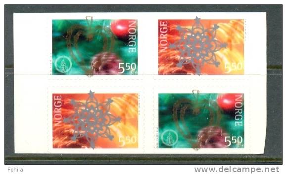 2002 NORWAY CHRISTMAS X4 BOOKLET MICHEL: 1450DD MNH ** - Booklets