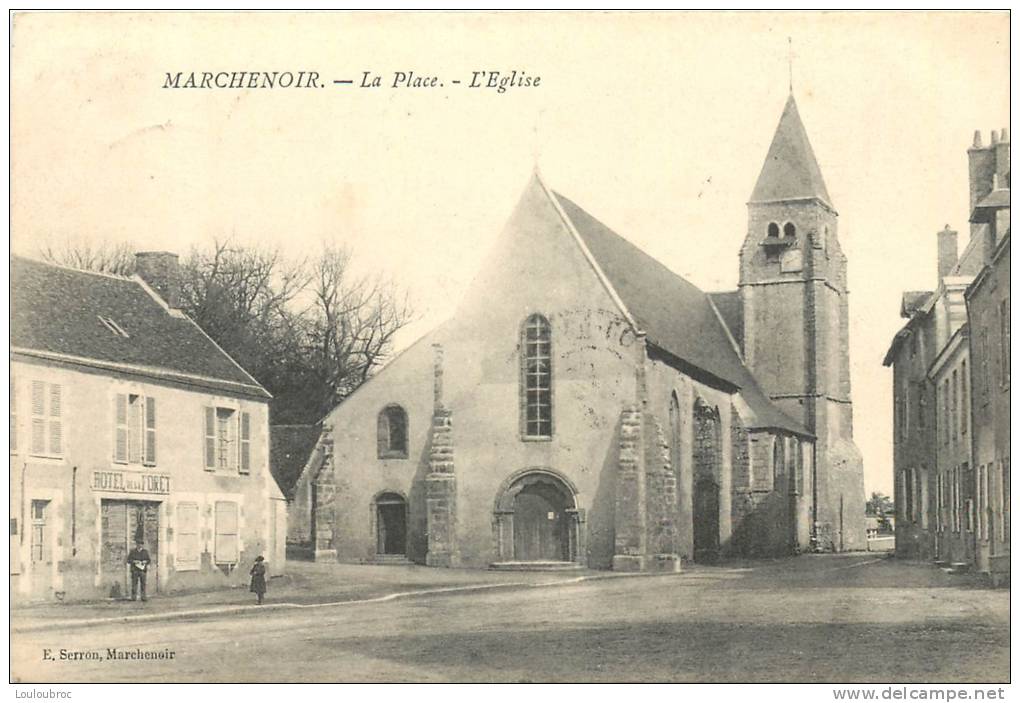 41 MARCHENOIR LA PLACE L'EGLISE - Marchenoir