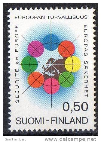 Finland 1972 European Co-operation MNH SG 833 - Unused Stamps