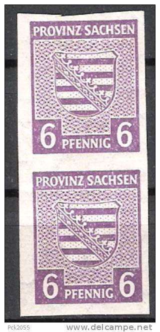 Alliierte Besetzung Berlin Brandenburg 1945 MiNr.69 X Senkr.Paar Postfr.. ( 513 )NP - Mint