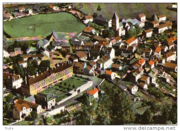 ARPAJON-SUR-CERE VUE AERIENNE SUR LE GROUPE SCOLAIRE - Arpajon Sur Cere