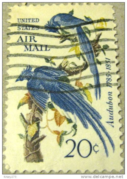 USA 1963 Columbia Jays Audubon 1785-1851 20c - Used - Sonstige & Ohne Zuordnung