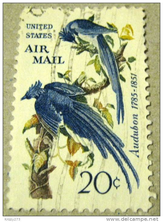 USA 1963 Columbia Jays Audubon 1785-1851 20c - Used - Autres & Non Classés