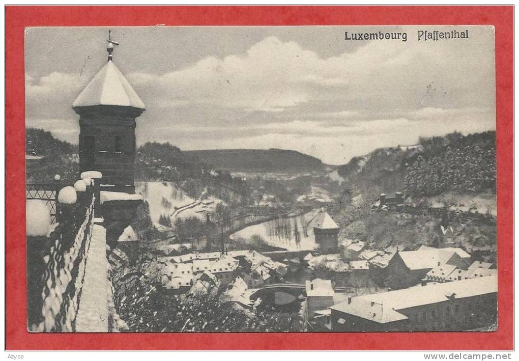 LUXEMBOURG - Cachet " Auslandstelle Trier Freigegeben " - Carte Postale PFAFFENTHAL - Maschinenstempel (EMA)