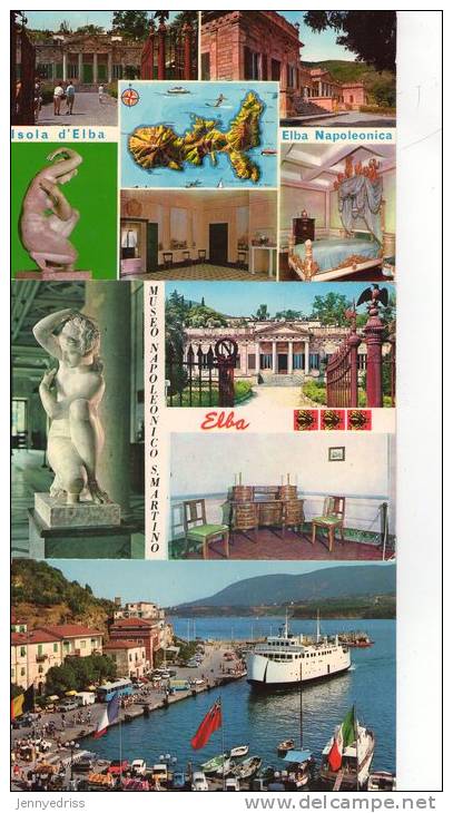 ISOLA D'ELBA   , Lotto 100 Cartoline  Colori - Livorno