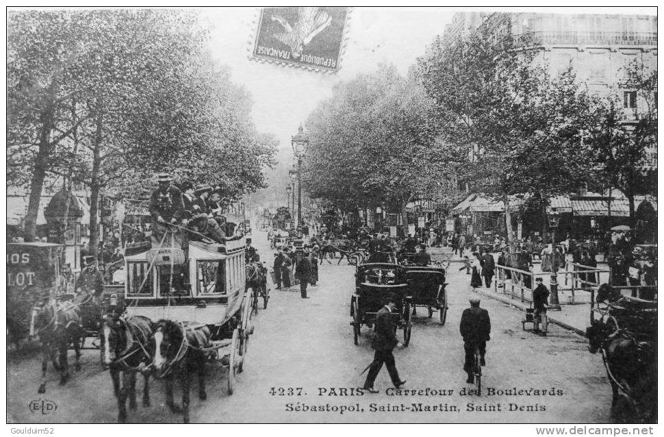 Carrefour Des Boulevards Sébastopol, Saint Martin, Saint Denis - Arrondissement: 02