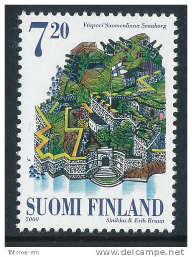 FINLAND/Finnland 2000 Definitive Sveaborg 7,20** - Unused Stamps
