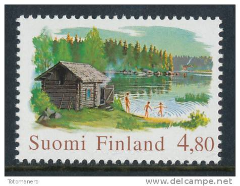 FINLAND/Finnland 1999 Definitive Sauna 4,80** - Nuevos