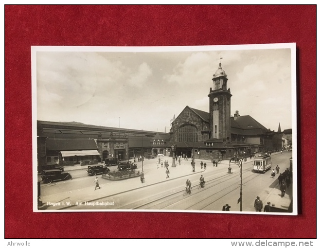 AK Hagen Hauptbahnhof 1933 - Hagen