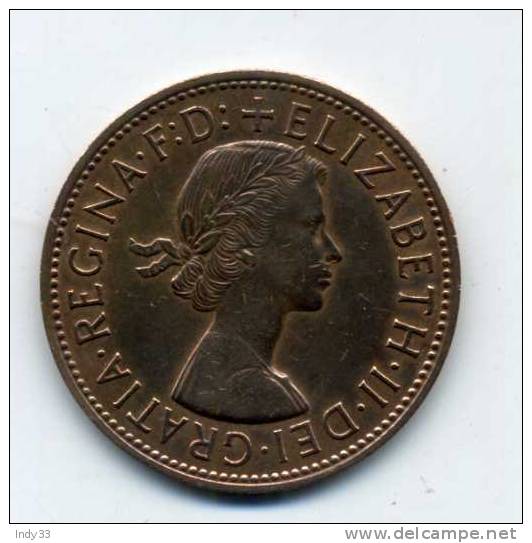- GRANDE BRETAGNE . 1 P. 1962 . - D. 1 Penny