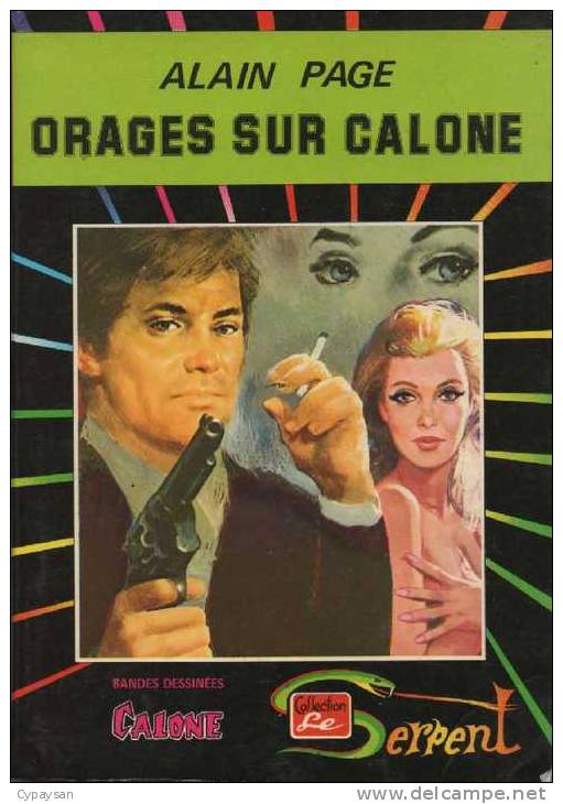 SERPENT COLLECTION N° 18 CALONE AREDIT 12-1980 - Arédit & Artima