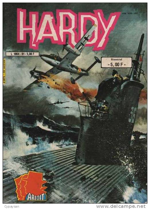 HARDY N° 81 BE AREDIT 09-1985 - Arédit & Artima