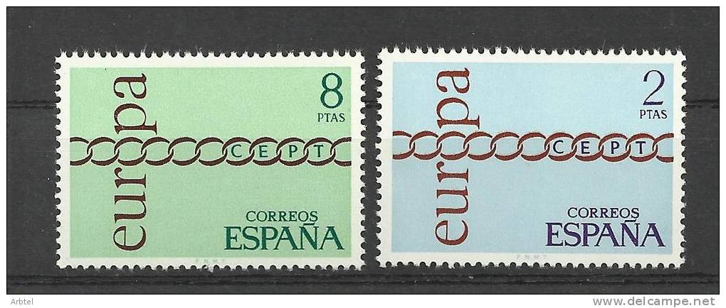 ESPAÑA EUROPA CEPT 1971 - 1971