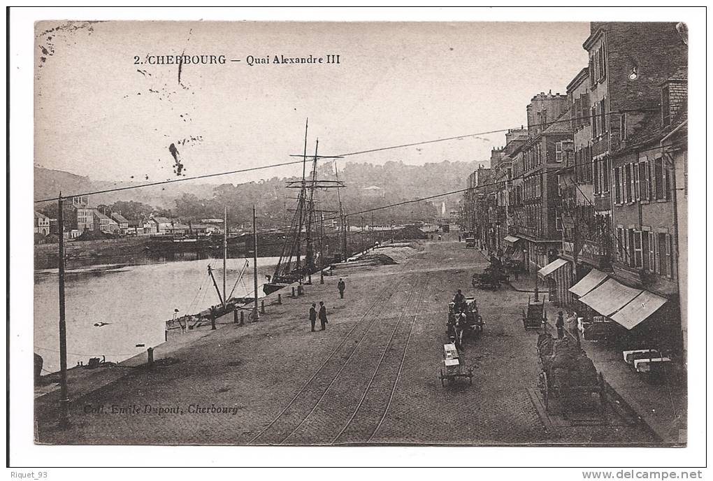 2 - CHERBOURG - Quai Alexandre III - Cherbourg