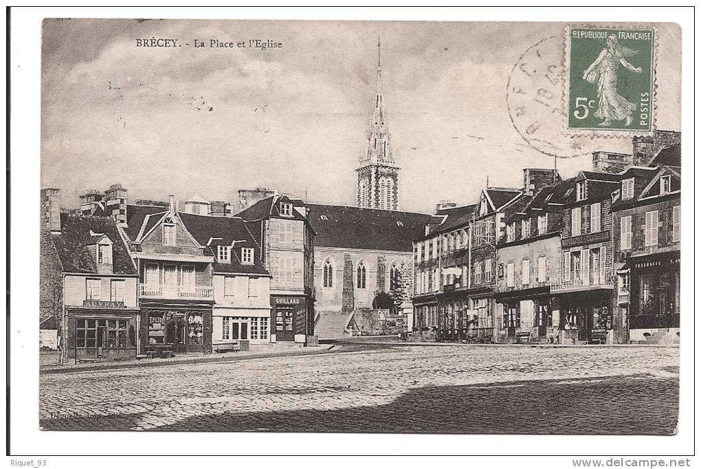 BRECY - La Place Et L'Eglise - Altri & Non Classificati