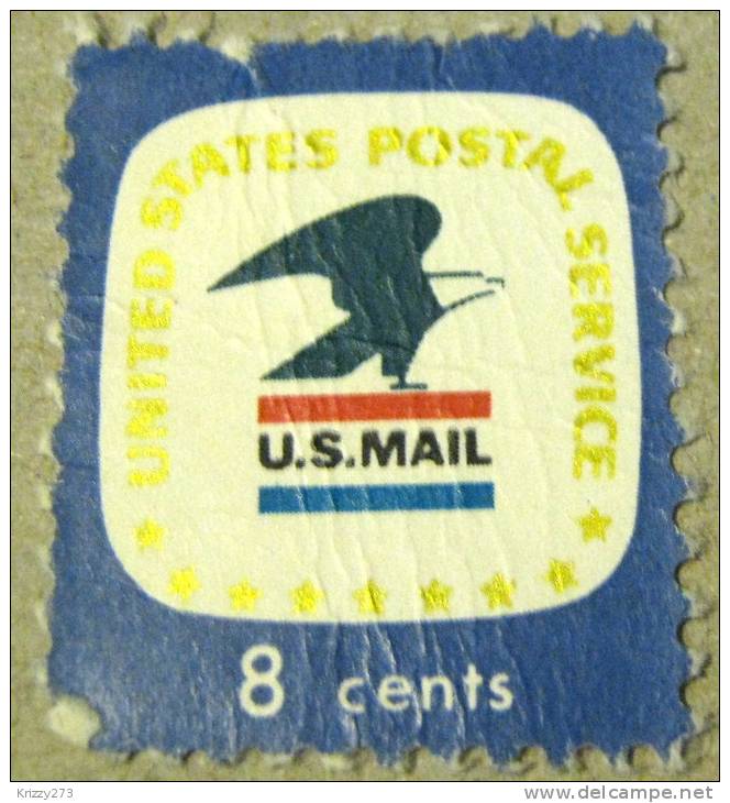 USA 1971 Eagle US Mail 8c - Used - Other & Unclassified