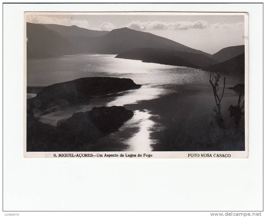 PORTUGAL - AÇORES AZORES - [#220] - SÃO MIGUEL - UM ASPECTO DA LAGOA DO FOGO - Açores