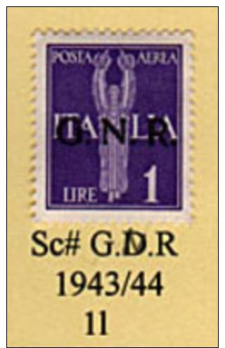 S8172 Italy 1943/44  ( Sc# G.N.R- 1l )   UN Cancelled &amp; Hinged - Nuovi